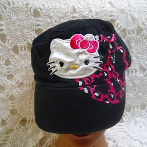 Cap Hello Kitty Girls Black(317boht) preowned good condition.